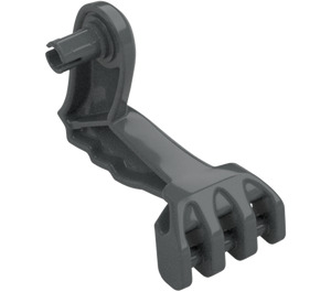 LEGO Dark Stone Gray Left Animal Arm (79601 / 104290)