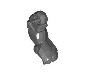 LEGO Dark Stone Gray Left Rock Monster Arm (85204)