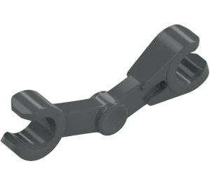 LEGO Dark Stone Gray Mechanical Arm Bent (30377 / 49754)