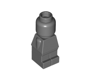 LEGO Gris pierre foncé Microfig (85863)