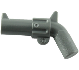 LEGO Dark Stone Gray Minifig Gun Revolver (30132 / 88419)
