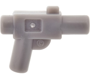 LEGO Grigio pietra scuro Minifigure Pistola Piccolo Blaster DC-17