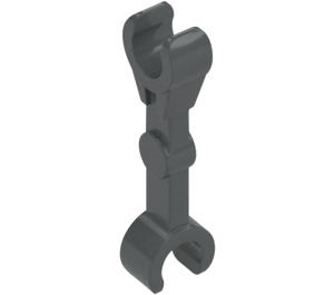 LEGO Dark Stone Gray Minifig Mechanical Arm Straight (59230)