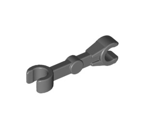 LEGO Dark Stone Gray Minifig Mechanical Arm Straight (59230)