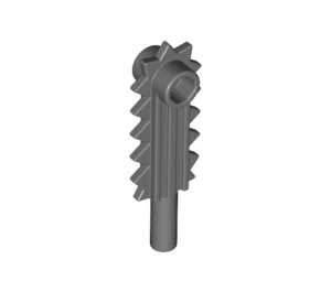 LEGO Dark Stone Gray Minifig Tool Chainsaw Blade (6117 / 28652)