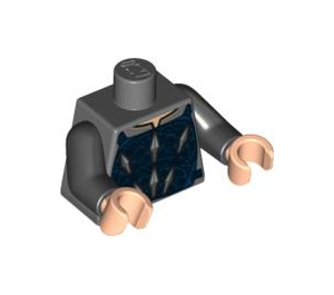 LEGO Dark Stone Gray Minifig Torso (973 / 76382)