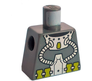 LEGO Gris pierre foncé Minifig Torse sans bras avec Diver avec Deux Hoses (973)