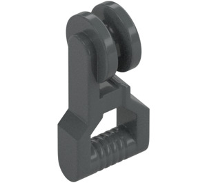 LEGO Dark Stone Gray Minifig Zip Line Handle  (30229)