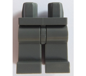 LEGO Dark Stone Gray Minifigure Hips with Dark Stone Gray Legs (73200 / 88584)