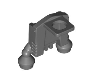 LEGO Donker Steengrijs Minifigure Jetpack met knobs (24217 / 28957)