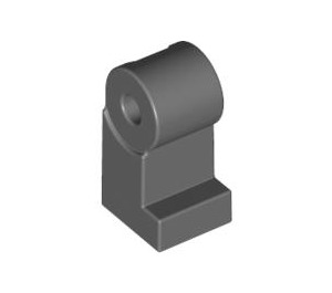 LEGO Dark Stone Gray Minifigure Leg, Left (3817)