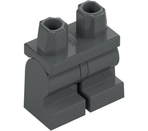 LEGO Dark Stone Gray Minifigure Medium Legs (37364 / 107007)