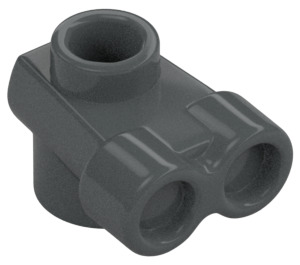 LEGO Dark Stone Gray Plate 1 x 1 Round with Binoculars (52494)