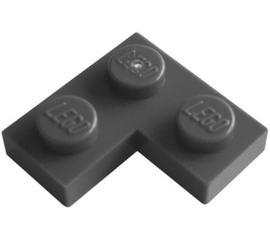 LEGO Dark Stone Gray Plate 2 x 2 Corner (2420)