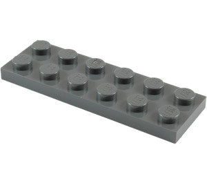 LEGO Gris Pierre Foncé  assiette 2 x 6 (3795)