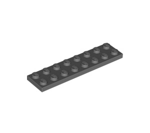 LEGO Dunkles Steingrau Platte 2 x 8 (3034)