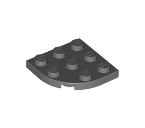 LEGO Gris pierre foncé assiette 3 x 3 Rond Coin (30357)