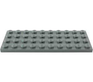 LEGO Gris pierre foncé assiette 4 x 10 (3030)