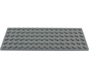 LEGO Gris pierre foncé assiette 6 x 16 (3027)