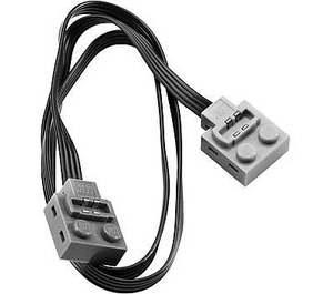 LEGO Dark Stone Gray Power Functions Extension Wire 50cm (21655 / 58118)