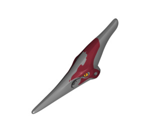 LEGO Dark Stone Gray Pteranodon Head (21092 / 37999)