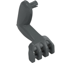 LEGO Dark Stone Gray Right Animal Arm (79600 / 104289)