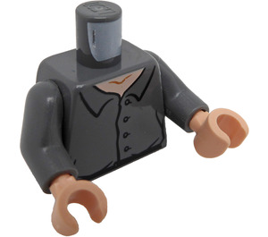 LEGO Donker steengrijs Ross Geller Minifiguur Torso (973 / 76382)