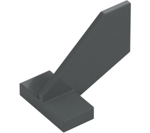 LEGO Dark Stone Gray Rudder 2 x 3 x 2 (35265 / 44661)