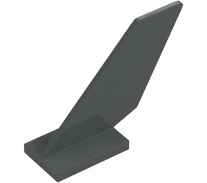 LEGO Dark Stone Gray Rudder 2 x 4 x 6 (6239 / 18989)