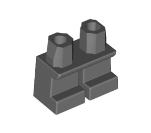 LEGO Dark Stone Gray Short Legs (41879 / 90380)