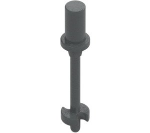 LEGO Ciemny kamienny szary Narty Pole (18745 / 90540)