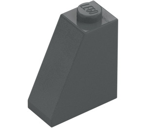 LEGO Dark Stone Gray Slope 1 x 2 x 2 (65°) (60481)