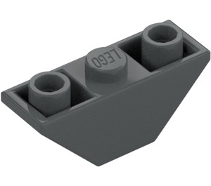 LEGO Donker steengrijs Helling 1 x 3 (45°) Omgekeerd Dubbele (2341 / 18759)