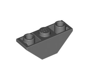 LEGO Dark Stone Gray Slope 1 x 3 (45°) Inverted Double (2341 / 18759)