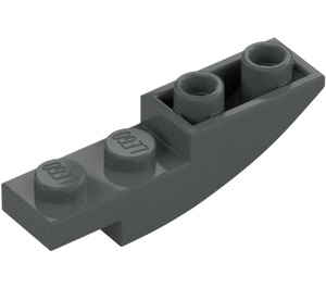 LEGO Dunkles Steingrau Schrägstein 1 x 4 Gebogen Invers (13547)