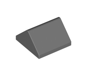 LEGO Dark Stone Gray Slope 2 x 2 (45°) Double (3043)
