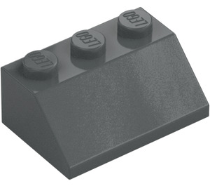 LEGO Dark Stone Gray Slope 2 x 3 (45°) (3038)