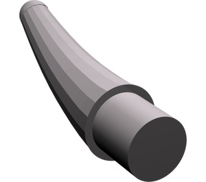 LEGO Dark Stone Gray Small Horn (53451 / 88513)