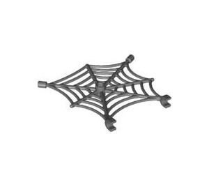 LEGO Dark Stone Gray Spider's Web with Clips (30240)