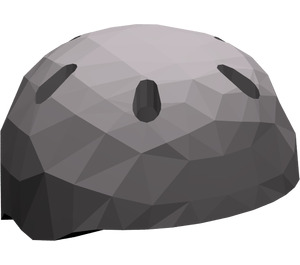 LEGO Dark Stone Gray Sports Helmet with Vent Holes (46303)