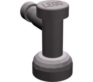 LEGO Dark Stone Gray Tap 1 x 1 without Hole in End (4599)