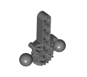 레고 다크 스톤 그레이 Technic Bionicle 잘 알고 있기 Joint ~와 함께 빔 5 (47306)