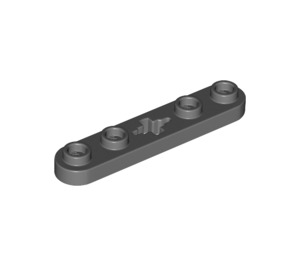 LEGO Dark Stone Gray Technic Rotor 2 Blade with 4 Studs (32124 / 50029)