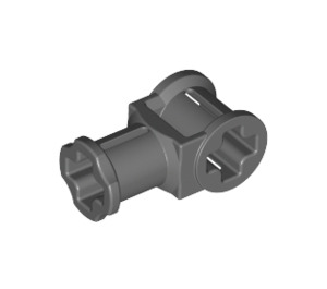 LEGO Dark Stone Gray Technic Through Axle Connector with Bushing (32039 / 42135)