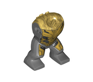 LEGO Dunkles Steingrau Thanos Körper (77237)
