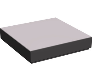 LEGO Dark Stone Gray Tile 2 x 2 (Undetermined Groove - To be deleted)