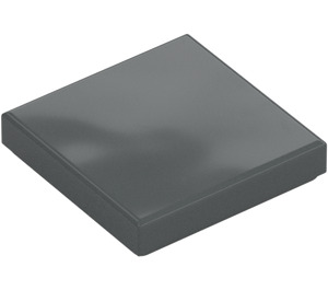 LEGO Dark Stone Gray Tile 2 x 2 with Groove (3068 / 88409)