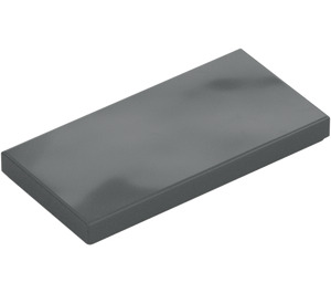 LEGO Dark Stone Gray Tile 2 x 4 (87079)