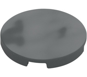 LEGO Dark Stone Gray Tile 3 x 3 Round (67095)