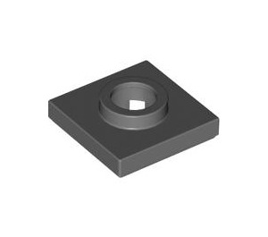 LEGO Dark Stone Gray Turntable 2 x 2 Base (27448)